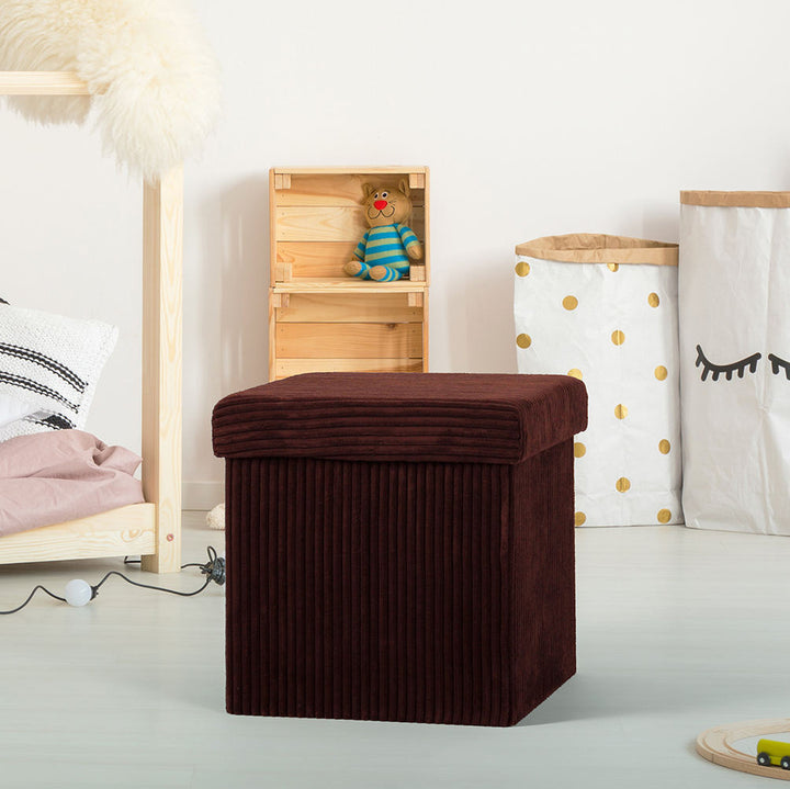 Plush Storage Ottoman Kalsten