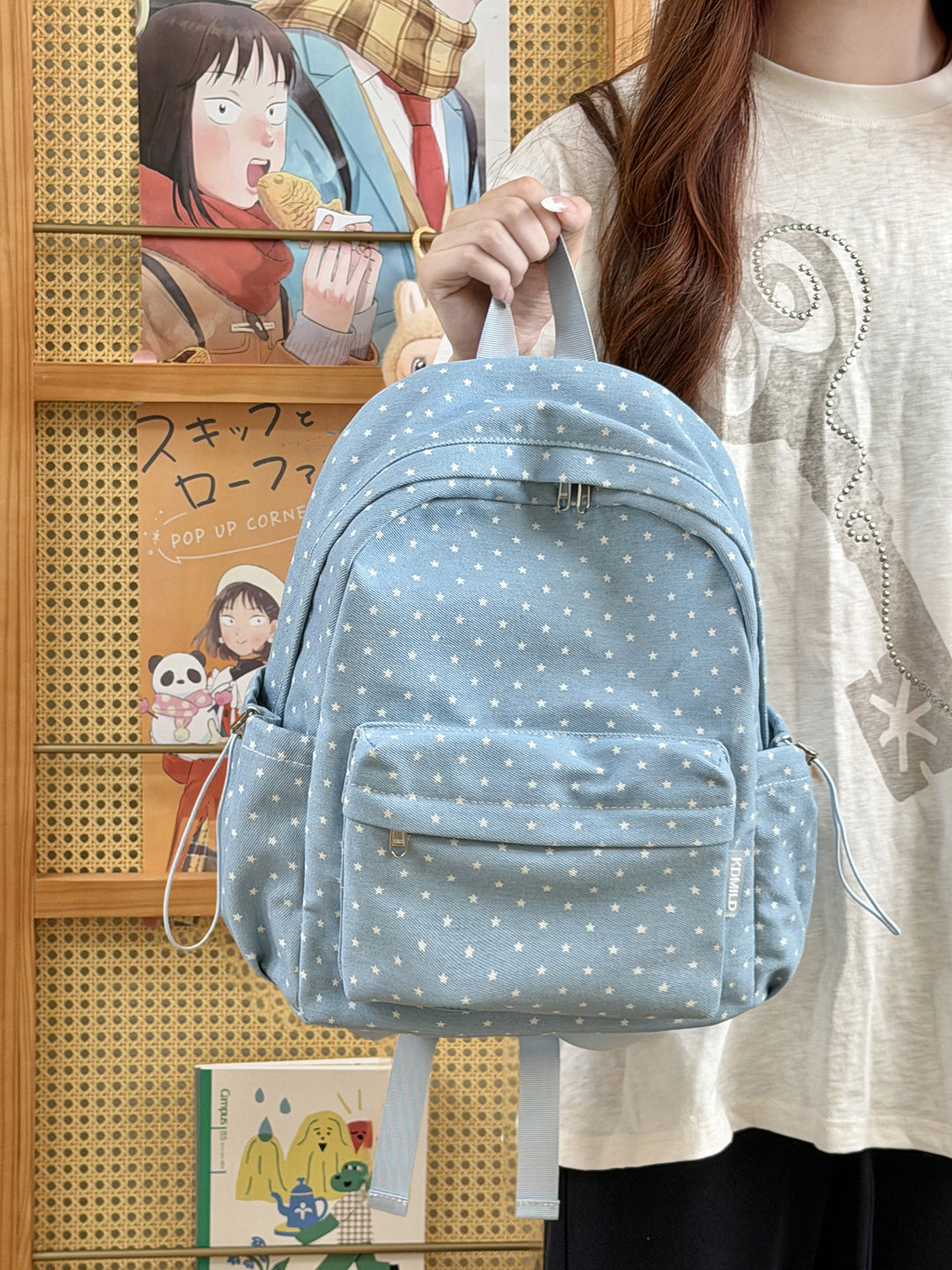 Playful Polka Dot Backpack Kalsten
