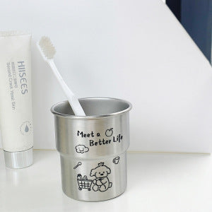 Toothbrush holder with loving animal design Kalsten