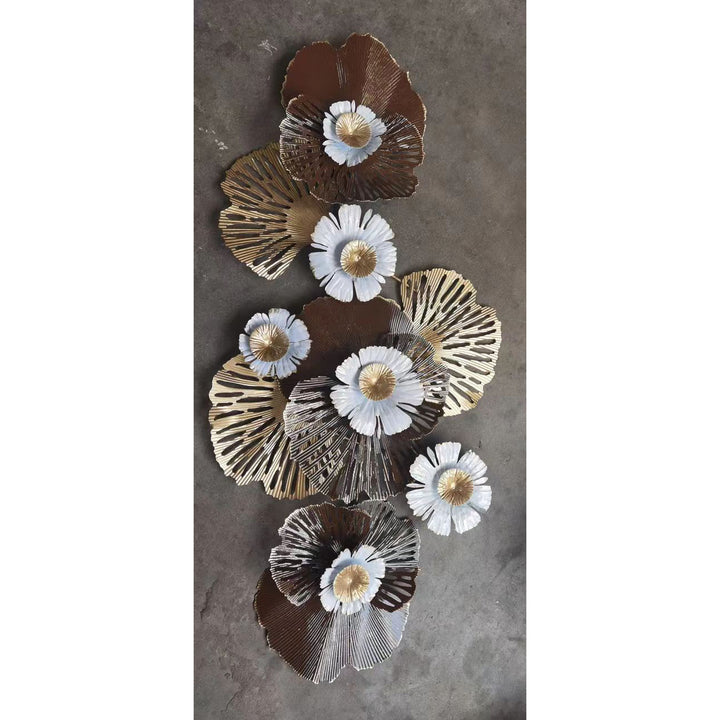 Decorative Metal Floral Wall Art Kalsten