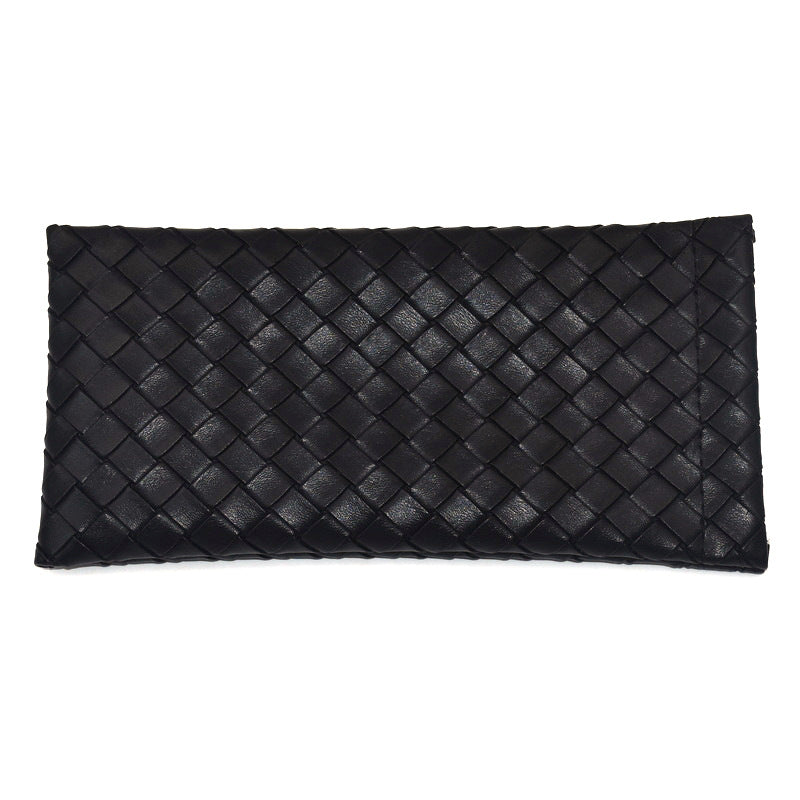 Woven Leather Clutch Wallet Kalsten