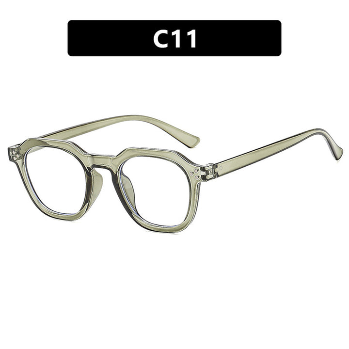 Ladies fashionable sunglasses in trendy hexagon design Kalsten