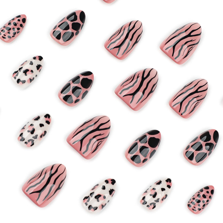 Artful nail art in animal design Kalsten