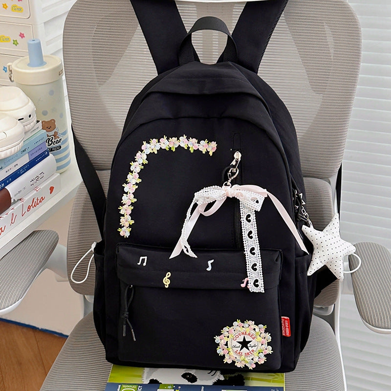 Floral Embellished Everyday Backpack Kalsten