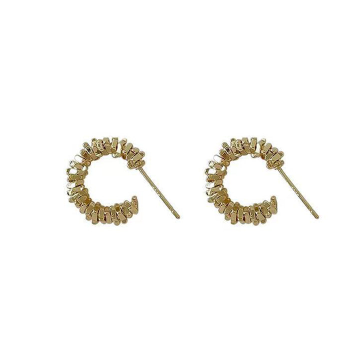 Sparkling hoops with sparkling details Kalsten