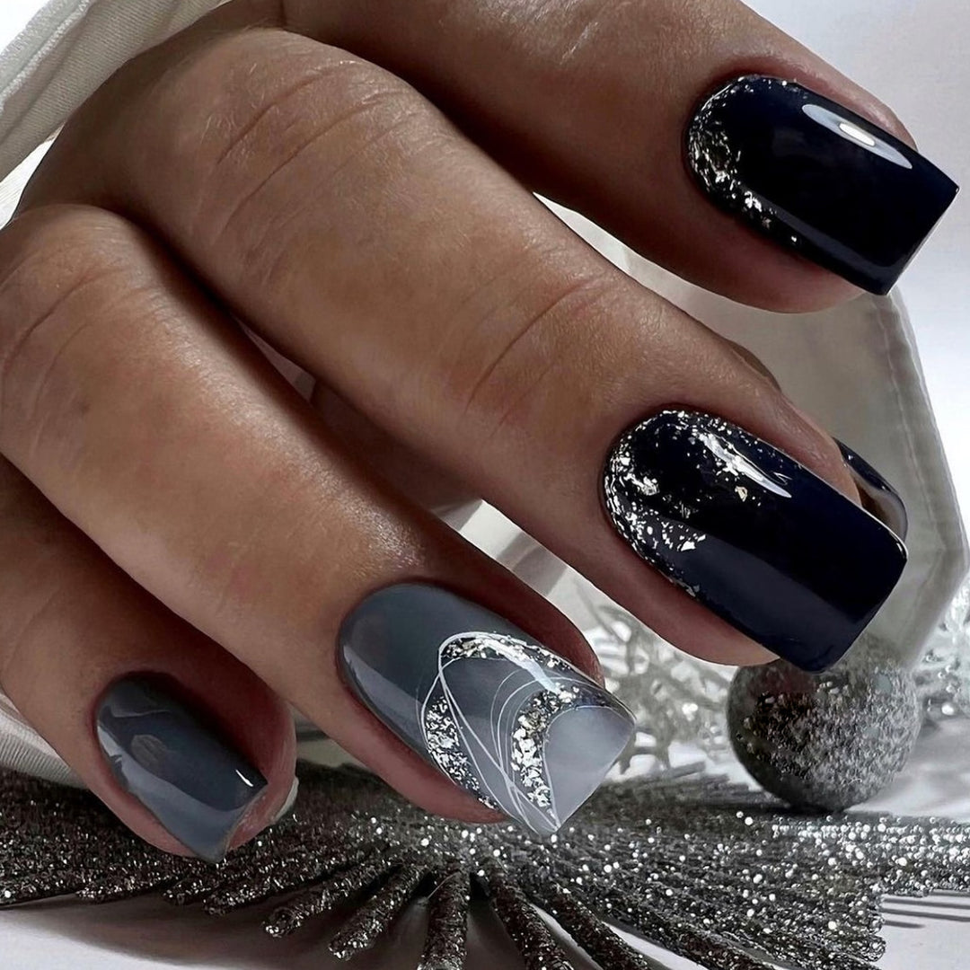 Glittering Decorative Nail Art Extensions Kalsten