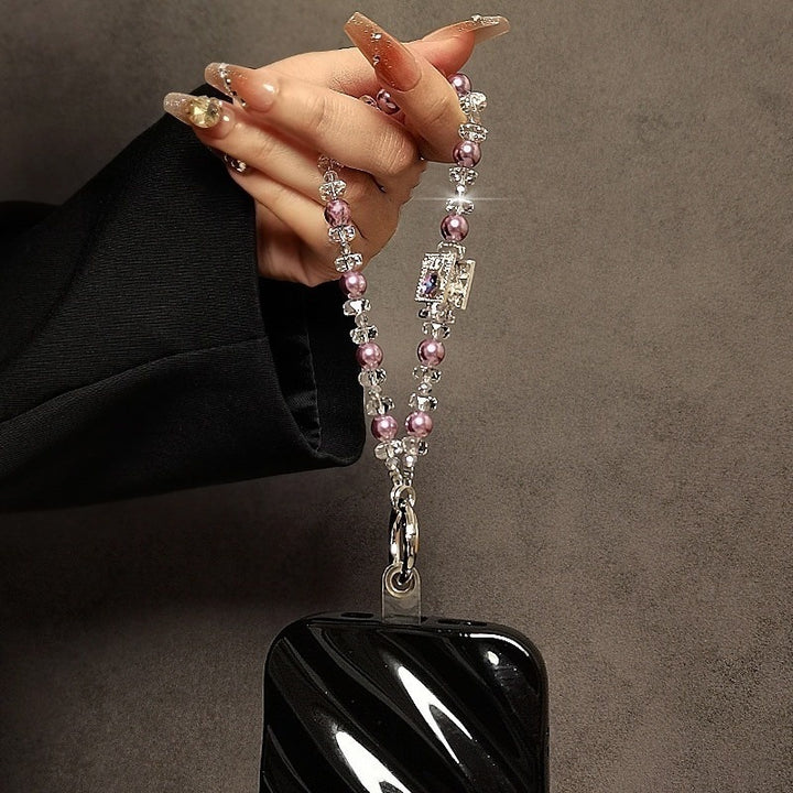 Crystal Beaded Charm Keychain Kalsten
