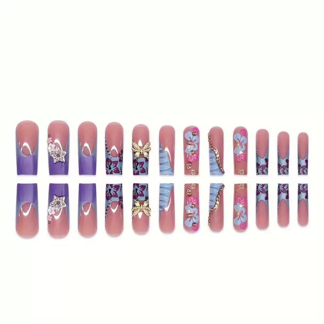Floral Nail Art Extensions