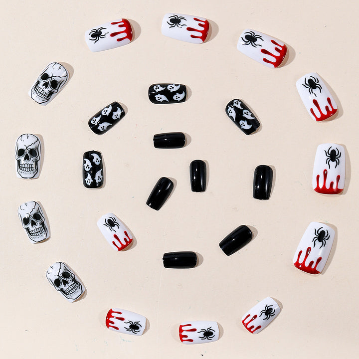 Halloween-Themed Spooky Nail Art Set Kalsten