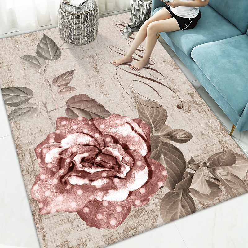 Floral Printed Area Rug Kalsten
