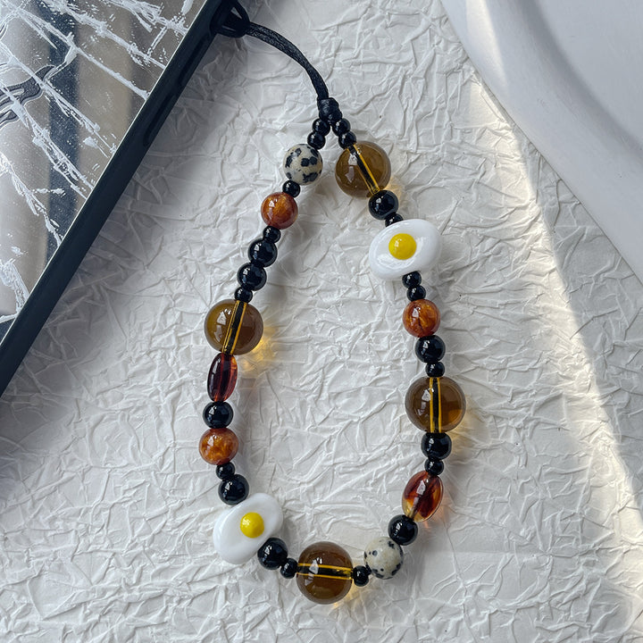 Playful Egg-Themed Beaded Bracelet Kalsten