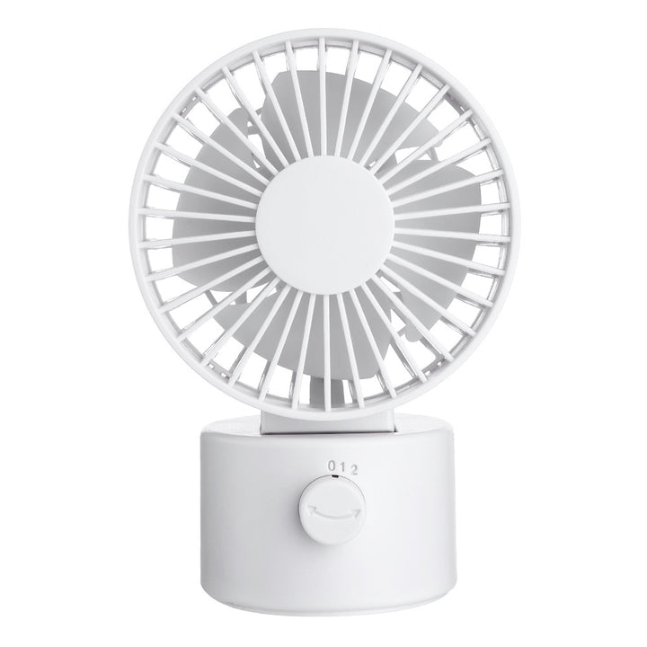 Unisex compact table fan with tiltable head and rechargeable battery Kalsten