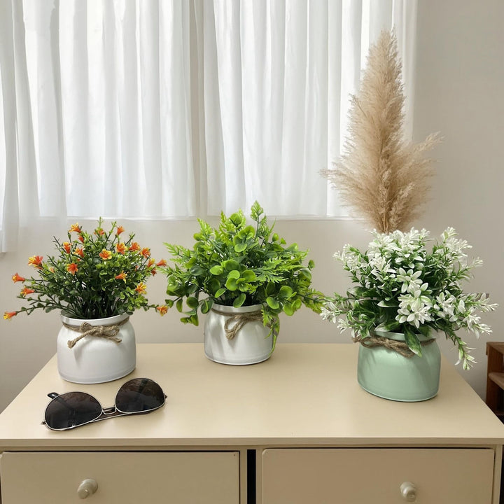 Artistic Faux Floral Arrangement
