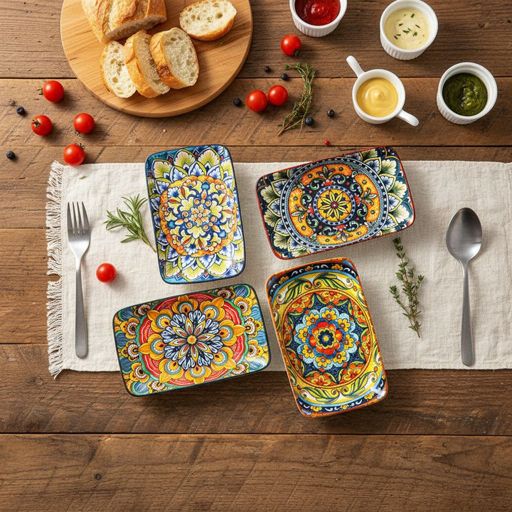 Decorative Artisan Serving Trays