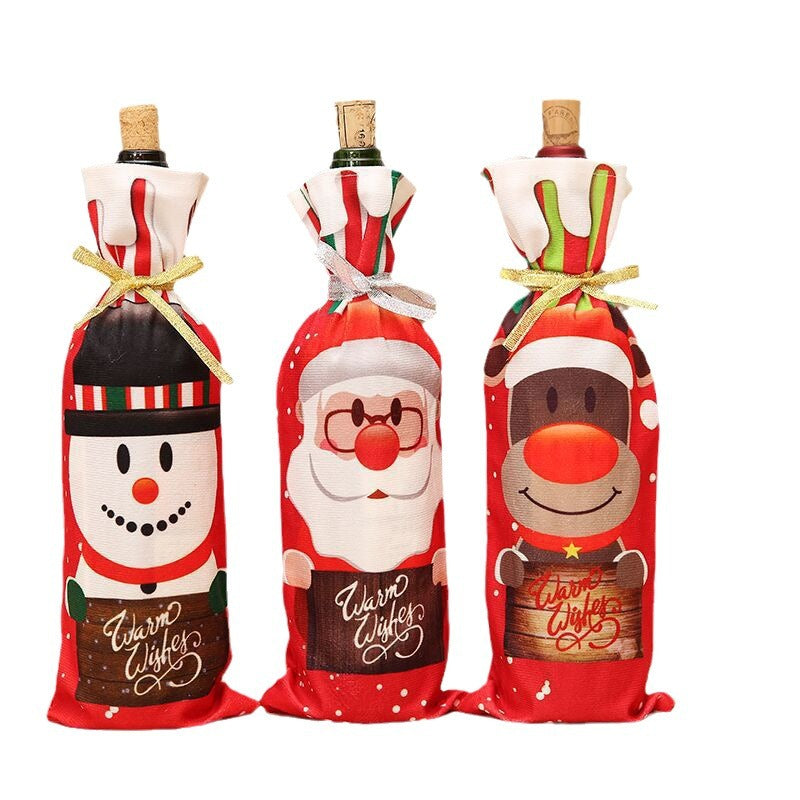 Christmas Wine Bottle Cover Kalsten
