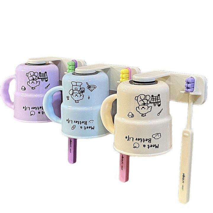 Wall-mounted cup holder with creative and playful design Kalsten