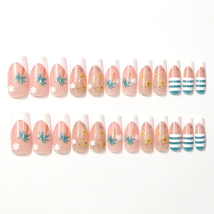 Tropical Paradise Nail Art Kalsten