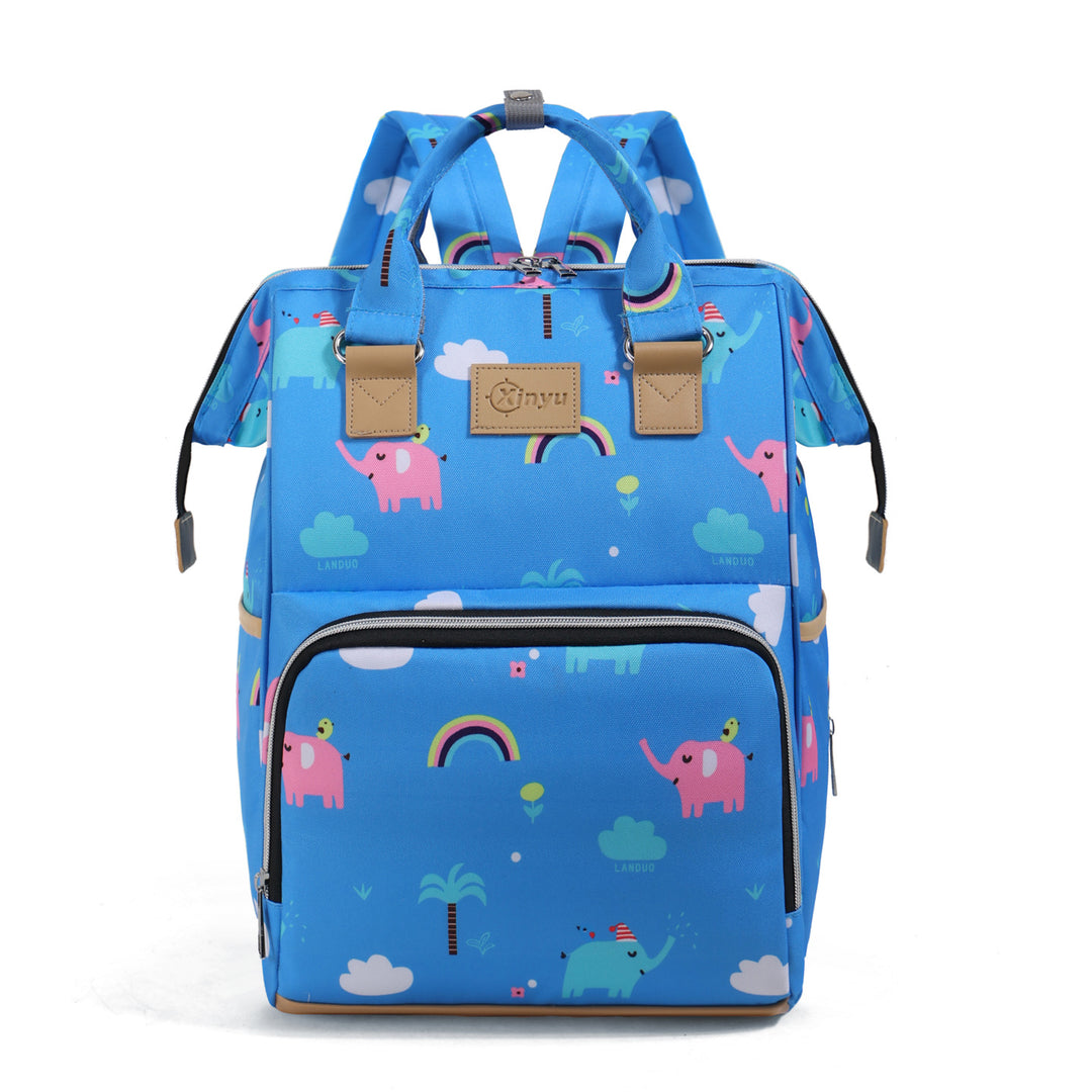 Stylish Multi-Pocket Diaper Backpack Kalsten