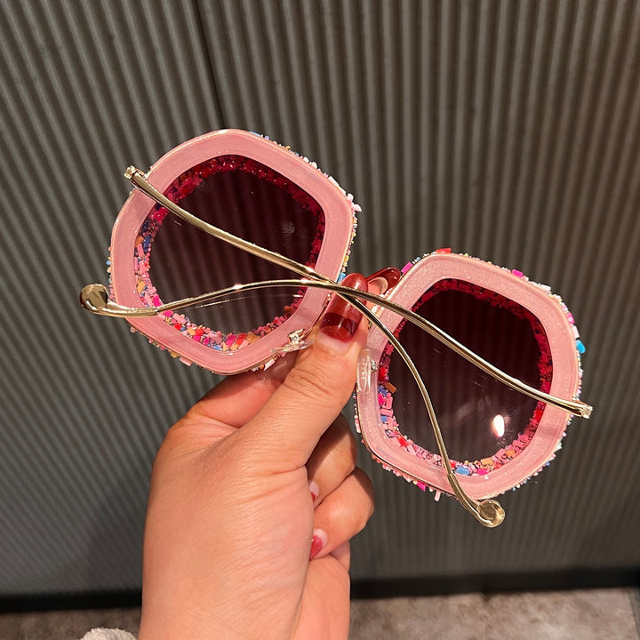 Women's fashion sunglasses with creative structures and colorful accents Kalsten