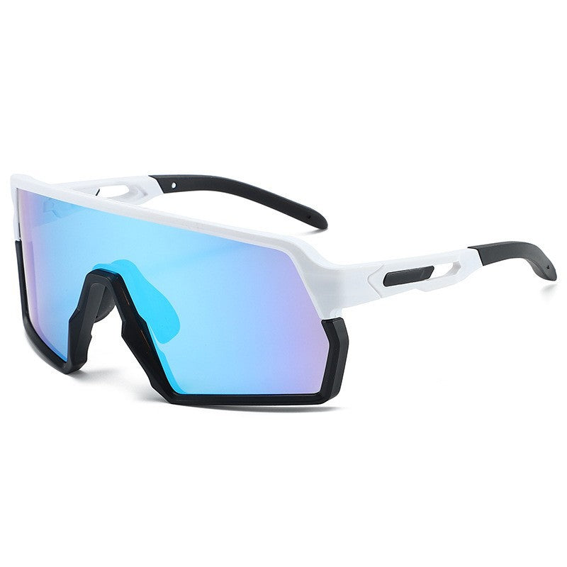 Women's sporty racing glasses with innovative frame and highly reflective lenses Kalsten