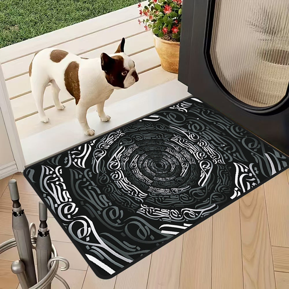 Desert-Inspired Decorative Bath Mat