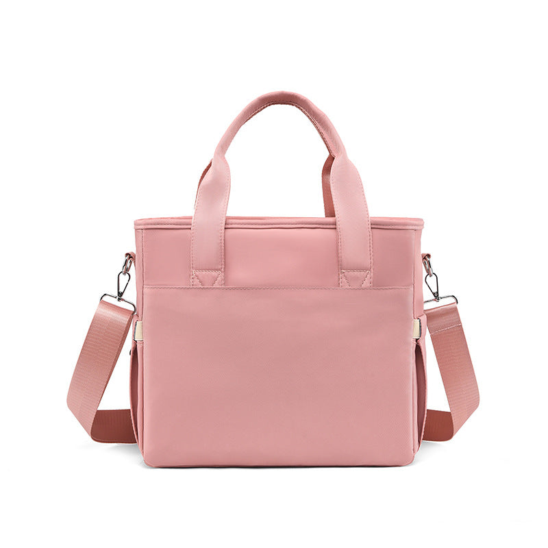 Quilted Multi-Compartment Tote Bag Kalsten