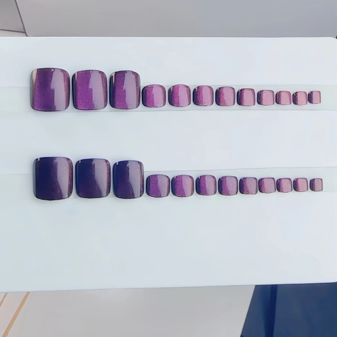 Iridescent Press-On Nail Collection Kalsten