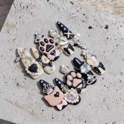 Artistic Gothic Nail Art Set