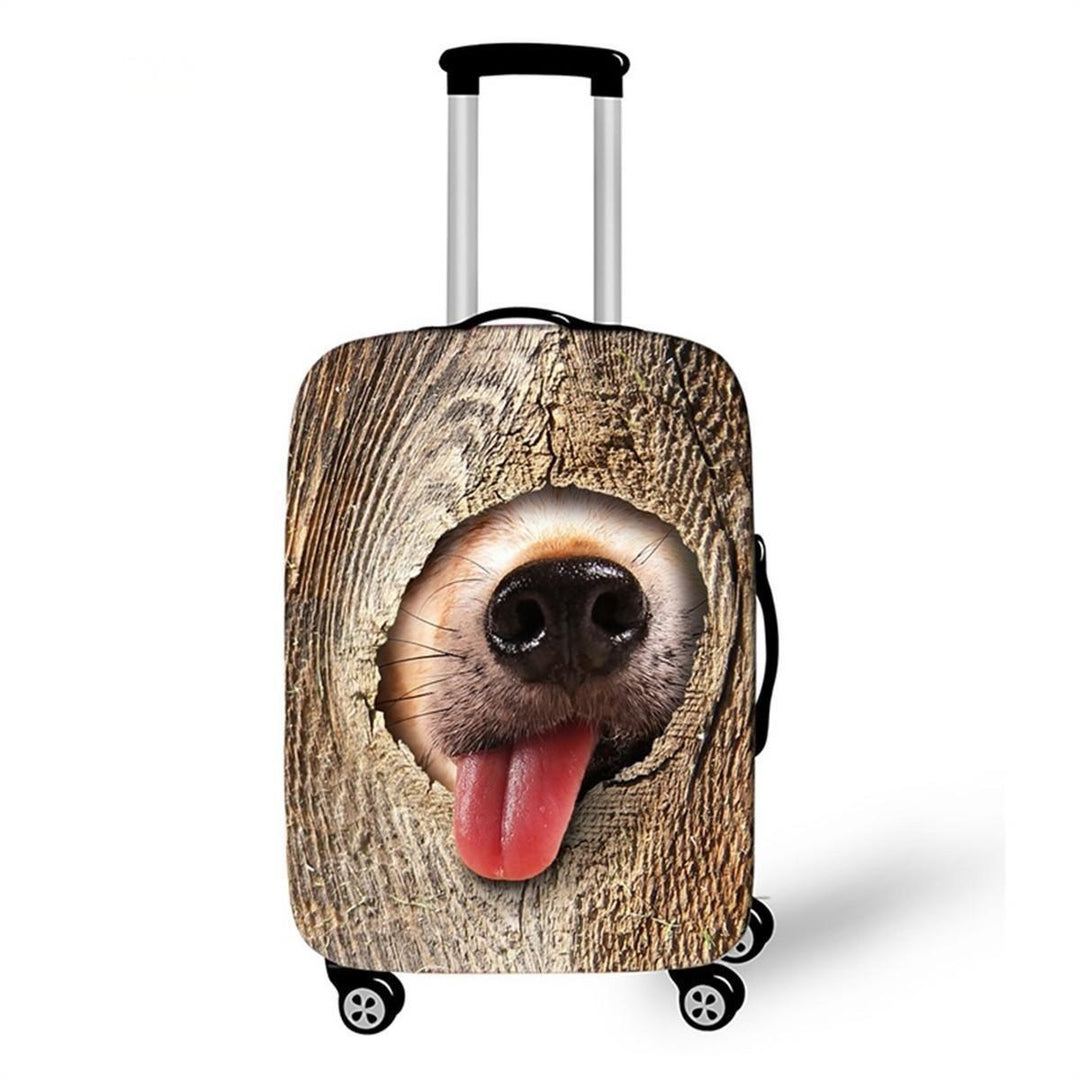 Women's hard-shell suitcase with creative cat design attraction Kalsten