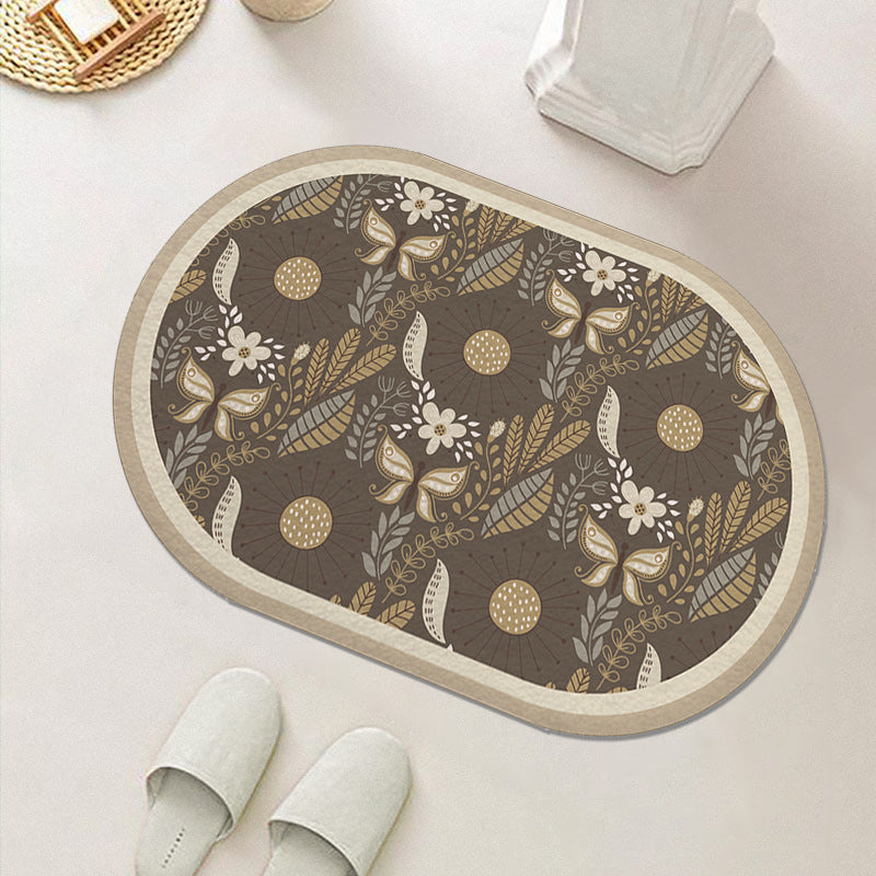 Cute Cartoon-Themed Bathroom Mat