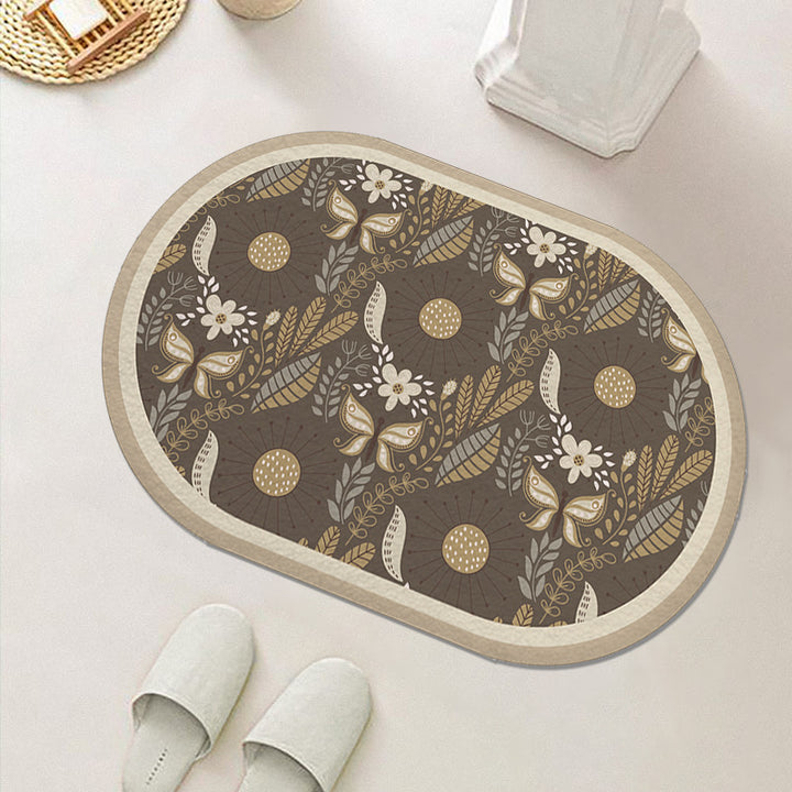 Cute Cartoon-Themed Bathroom Mat