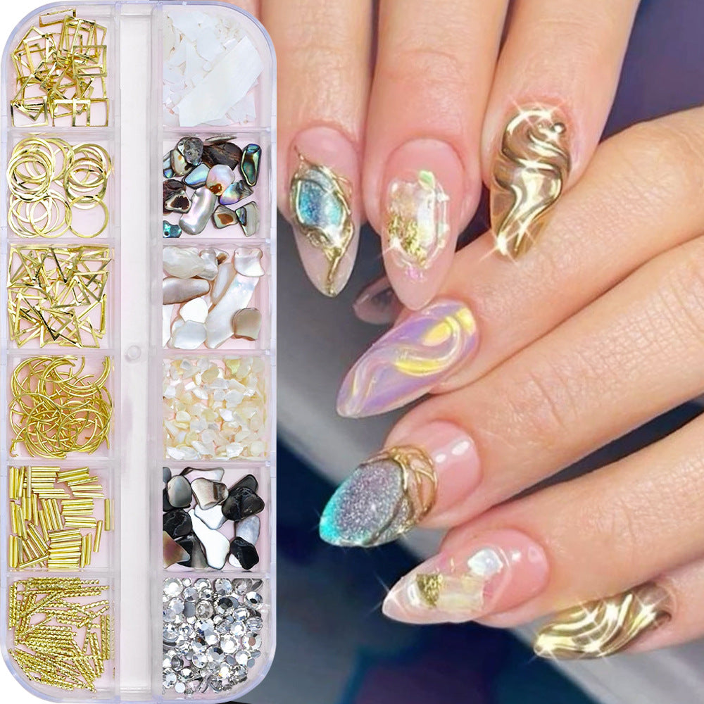 Fruit-Themed Nail Art Decoration Kit