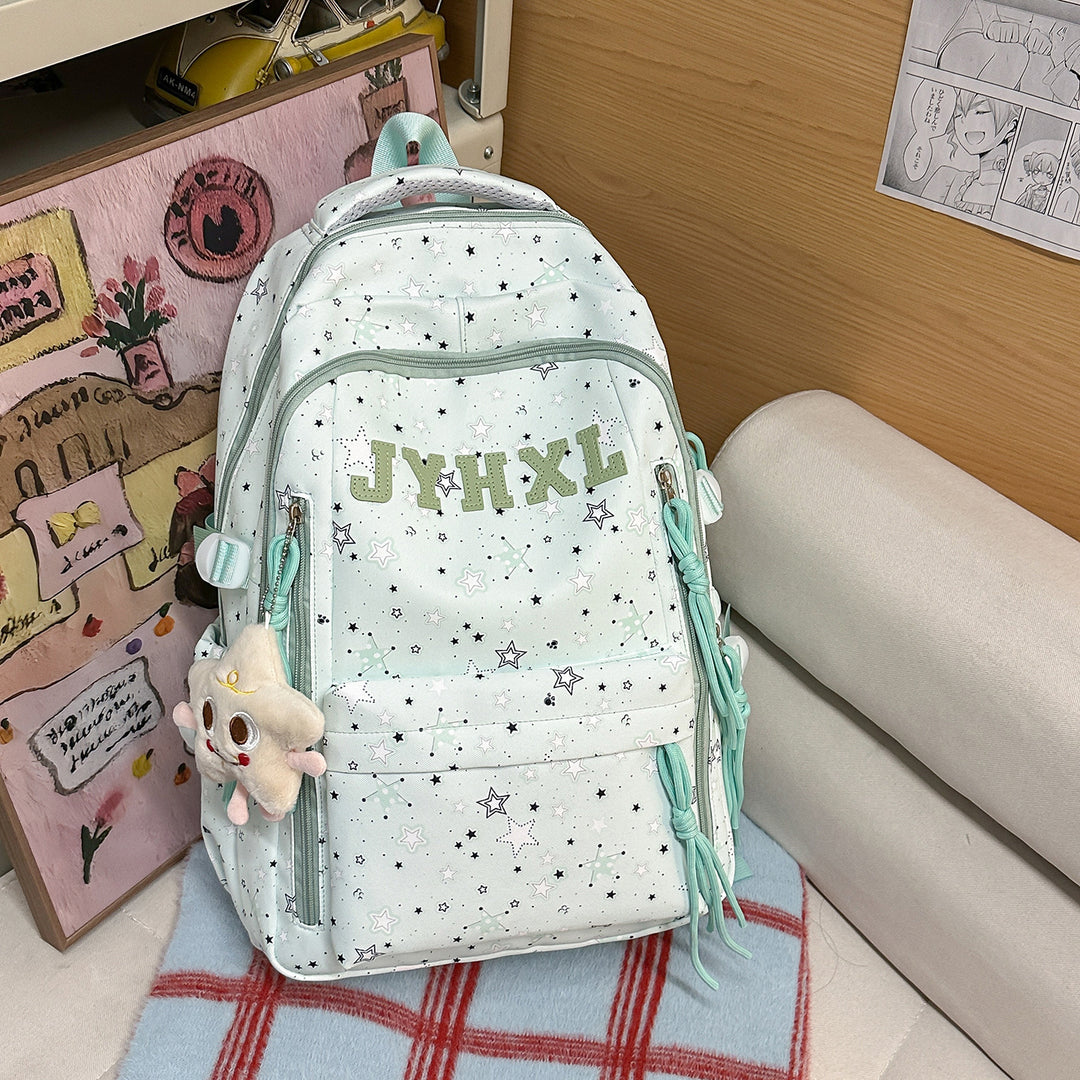 Stylish Star-Printed Backpack Kalsten 1791205378