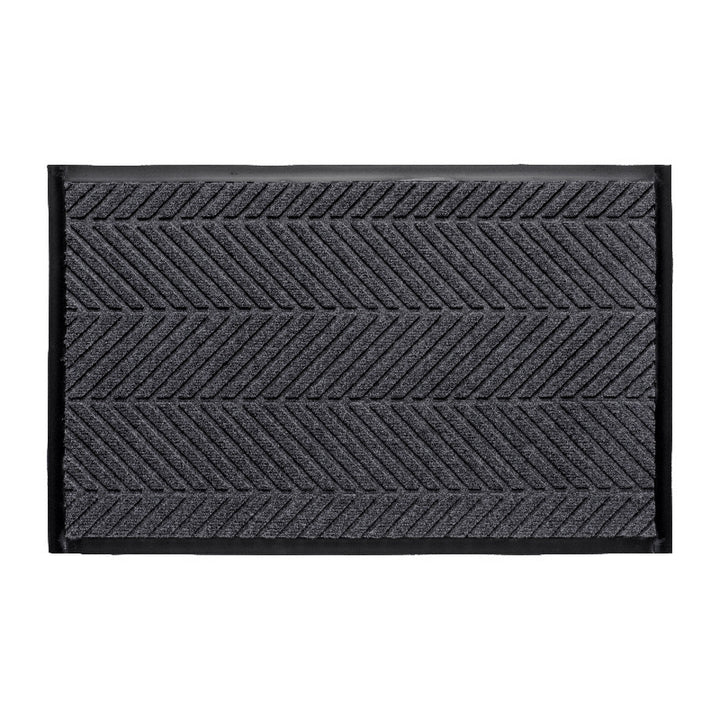 Decorative Chevron Pattern Entry Mat Kalsten