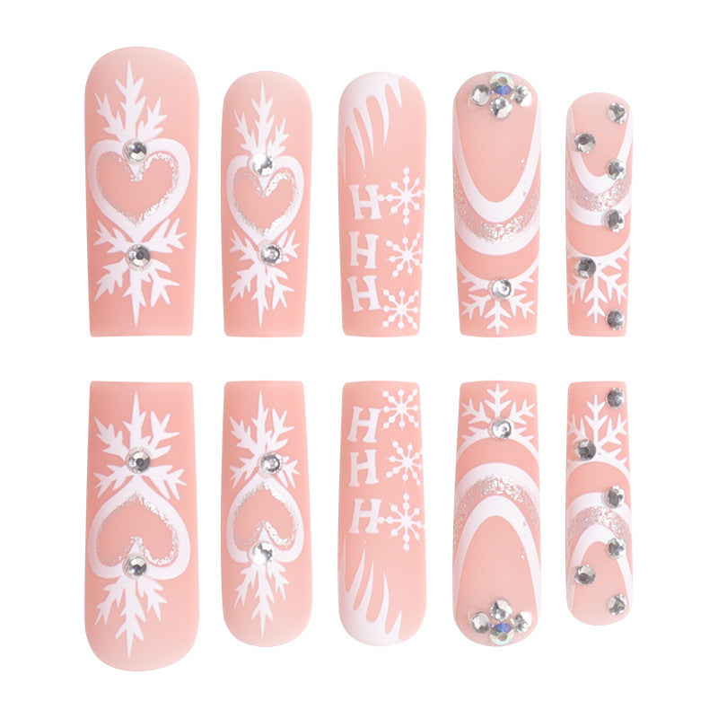 Elegant Decorative Press-On Nail Set Kalsten