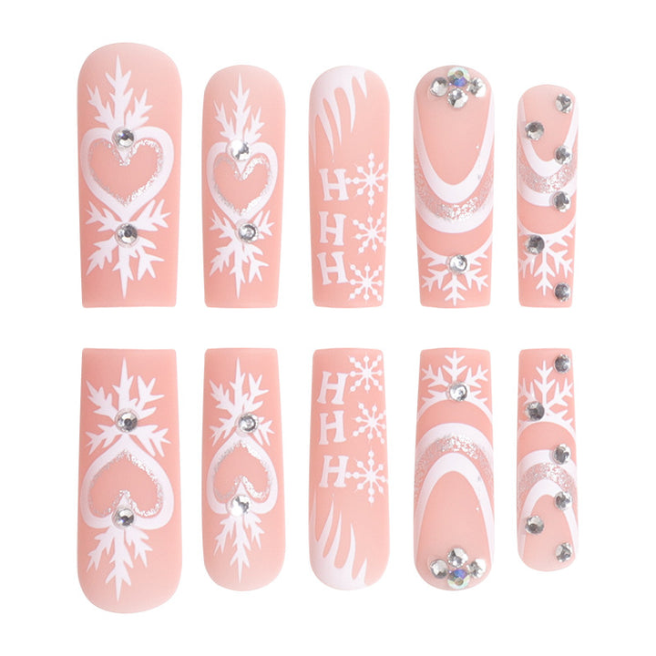 Elegant Decorative Press-On Nail Set Kalsten