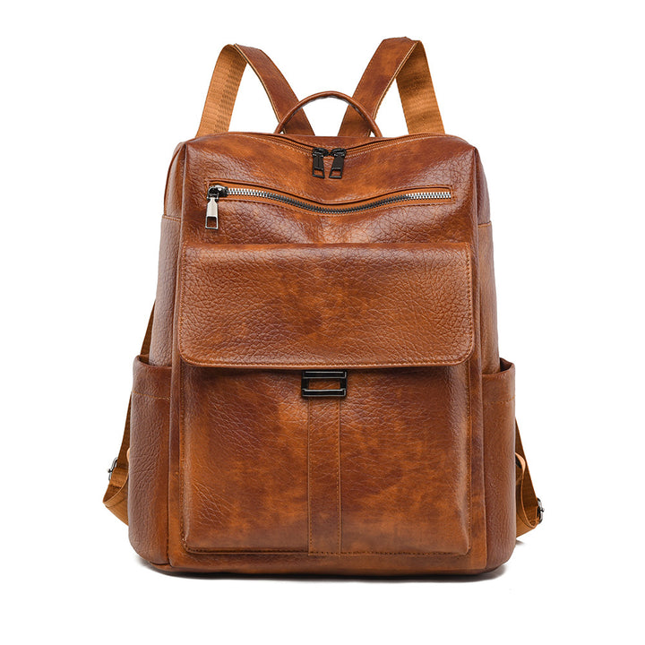 Vintage Leather Backpack Kalsten