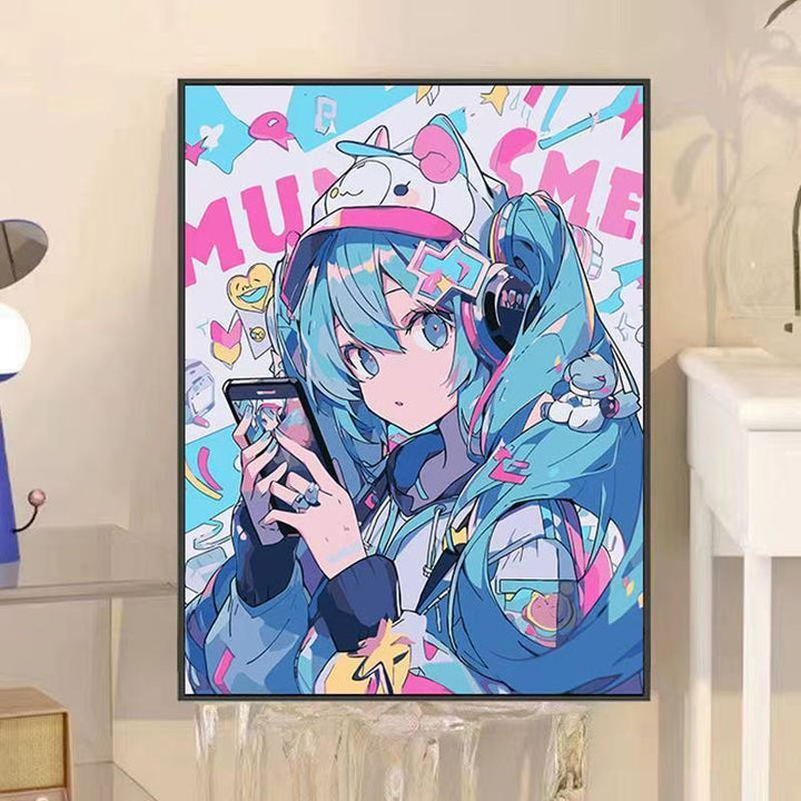 Anime-Inspired Decorative Wall Art Kalsten