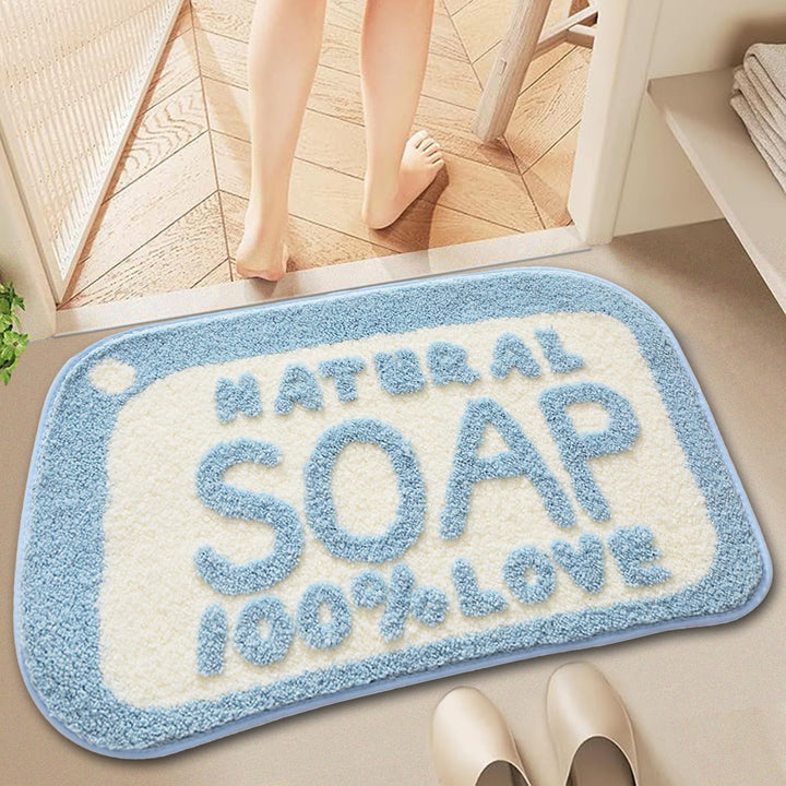 Plush Bathroom Bath Mat