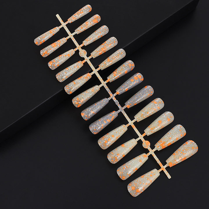 Artificial nails in creative drop design Kalsten