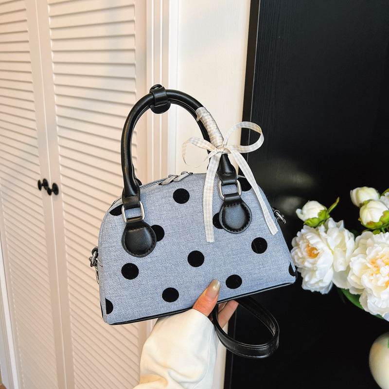 Whimsical Polka Dot Mini Handbag Kalsten
