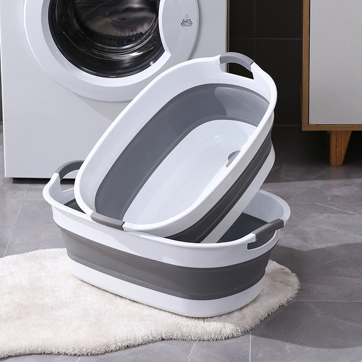 Collapsible Multifunctional Washing Tub made of shatterproof Plastic