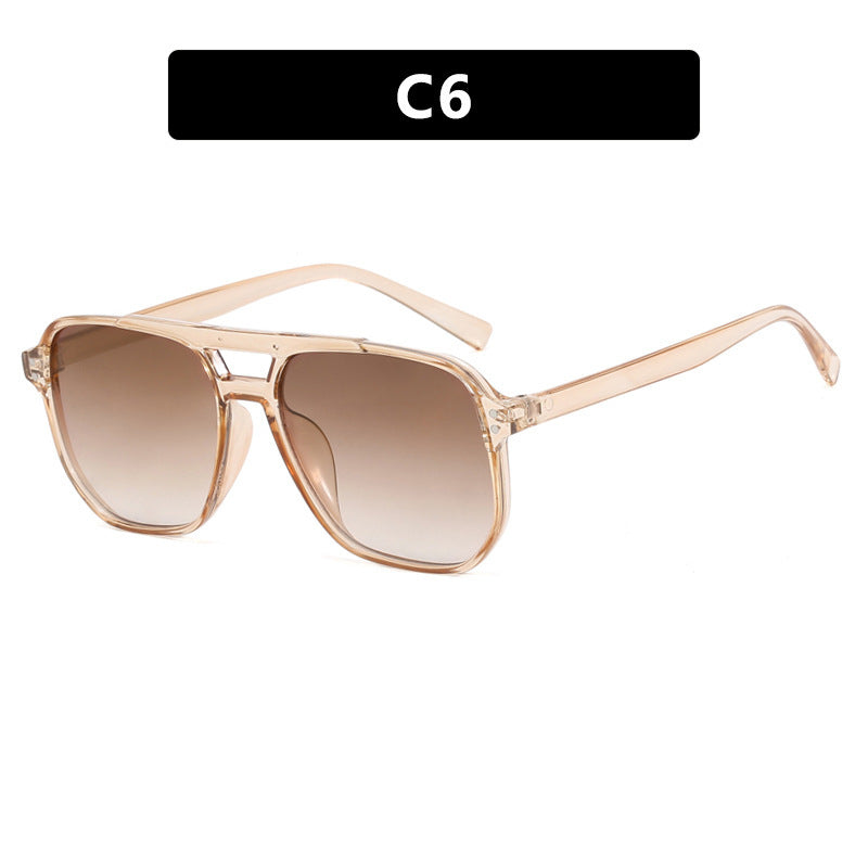 Women's fashionable sunglasses with angular frame Kalsten