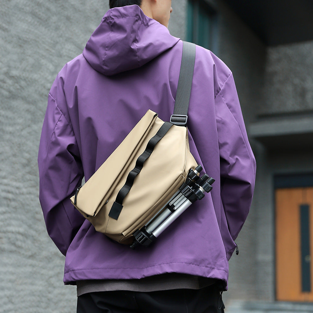 Sleek Water-Resistant Sling Bag Kalsten