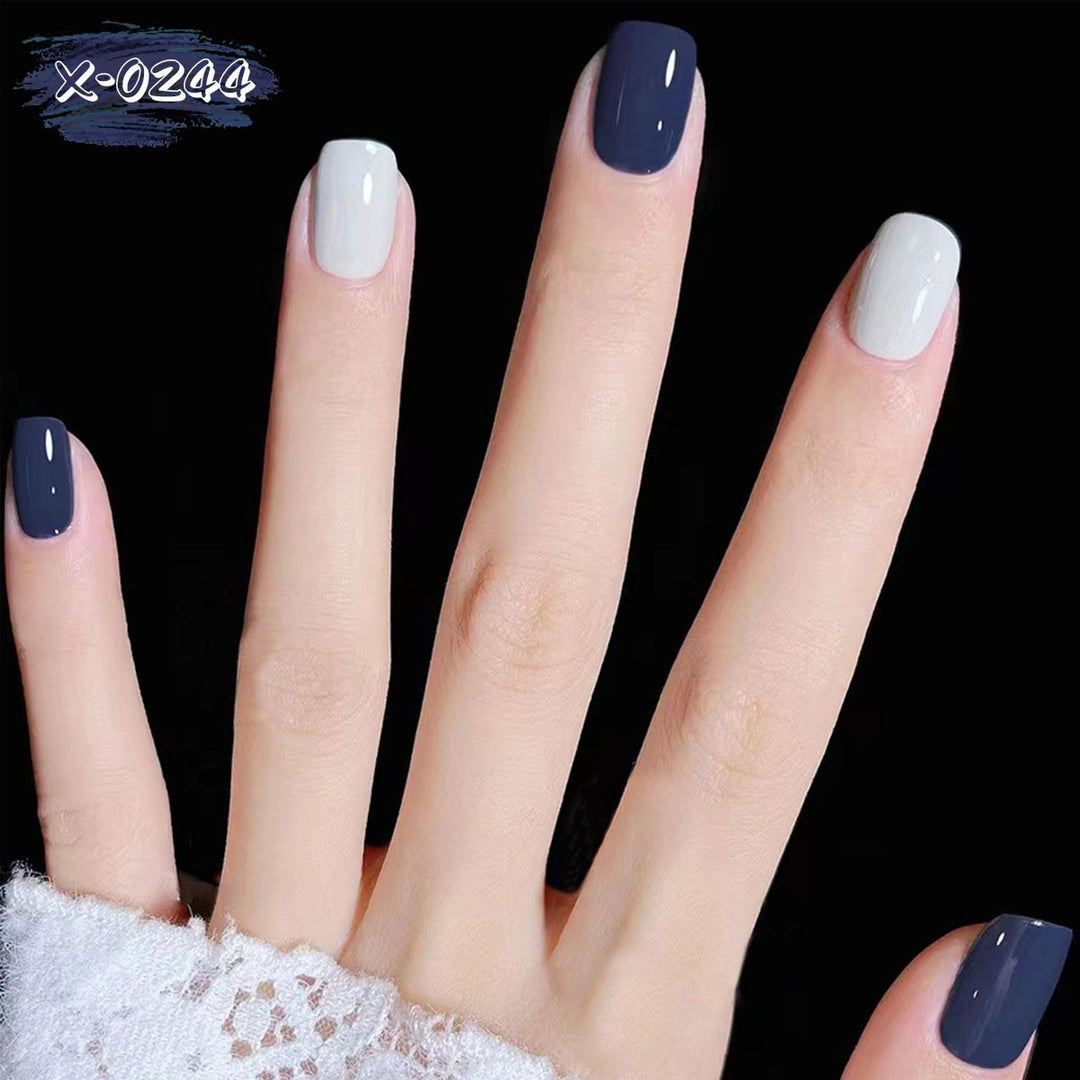 Elegant Dual Color Nail Art Set