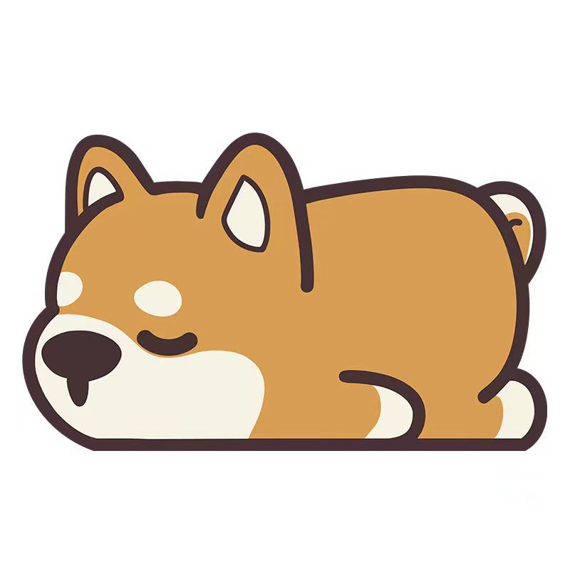 Cute Bunny-Themed Decorative Sticker