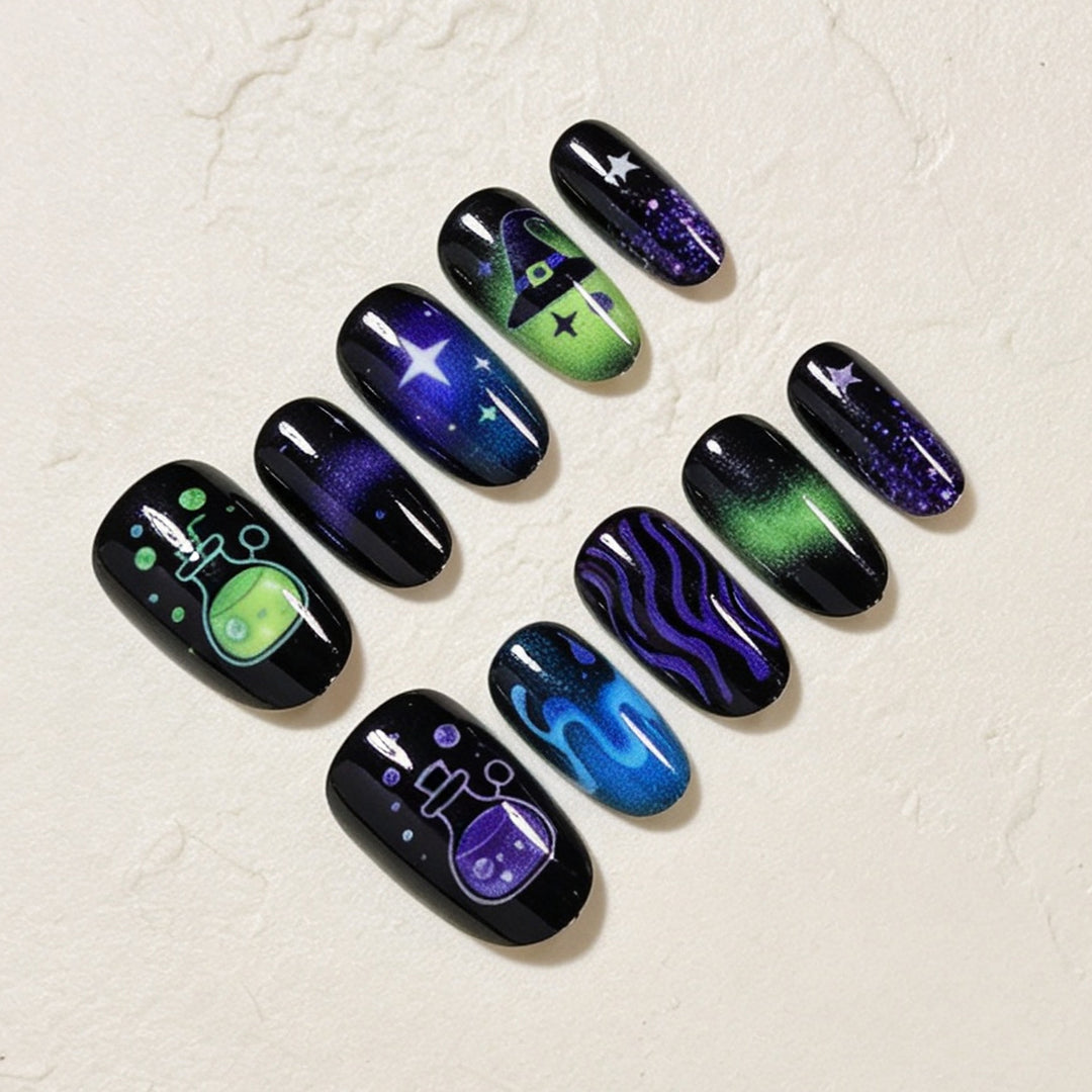 Creative Halloween Nail Art Set Kalsten