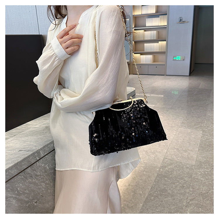 Sequined Evening Handbag