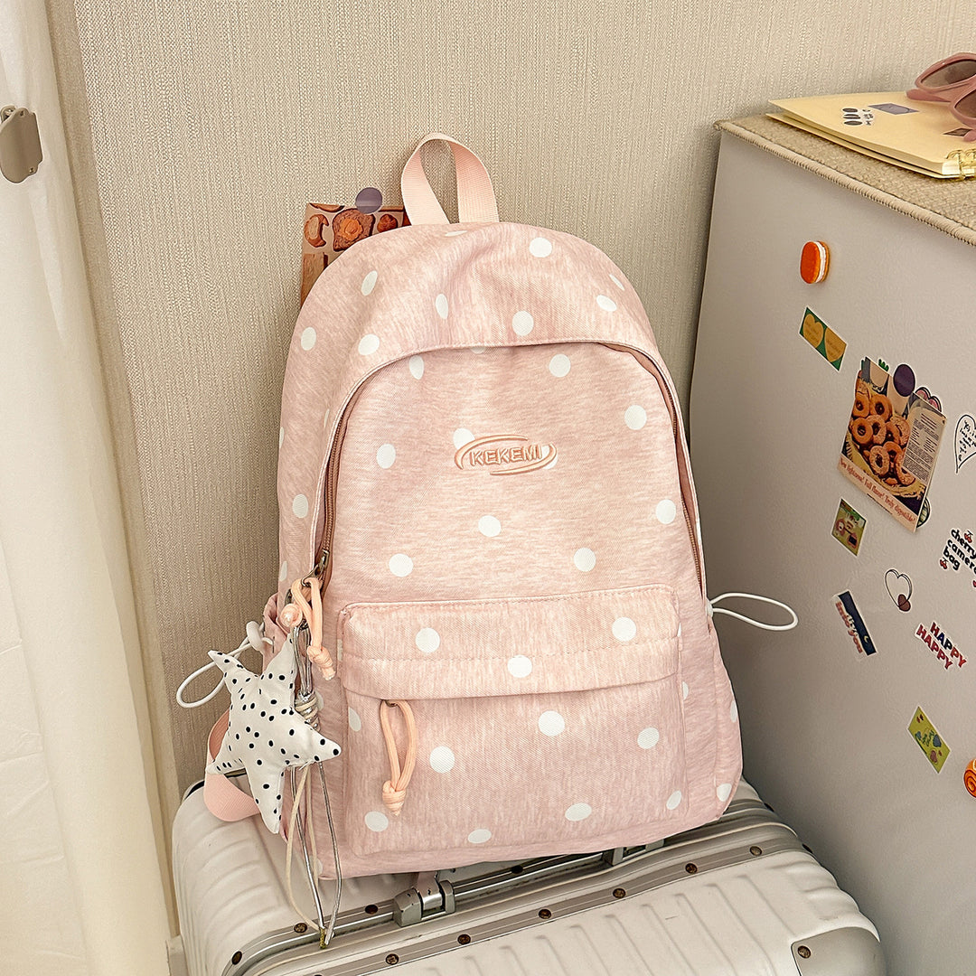 Cute Decorative Polka Dot Backpack Kalsten