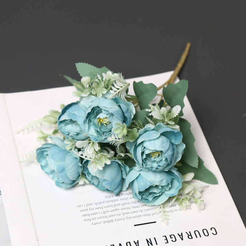Lifelike Artificial Peony Bouquet